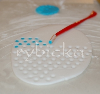 Příprava puntíků